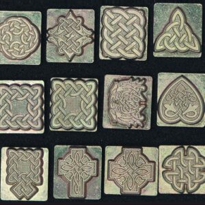 Leather Craft 3D Celtic Stamp Set 1"(25 mm)