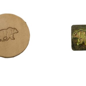 Leather Craft Stamps 3D STAMP - BEAR (RIGHT)