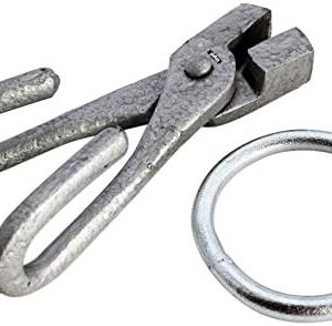 Draw Tongs Ring Wire Pulling Pliers Draw Plate Tool 8"