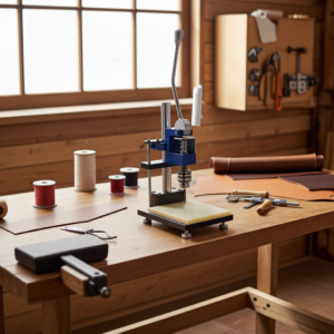 Multipurpose Leather Working Hand Press Machine