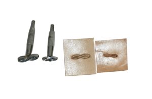 Leather Craft Straight Barbare Rope Stamp